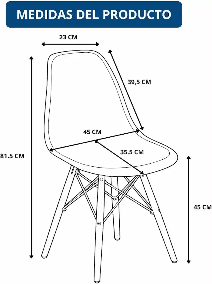 sillas modernas y minimalistas