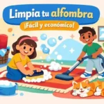limpiar las alfombras en casa