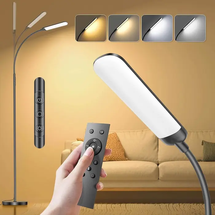 Salón con Accesorios Modernos