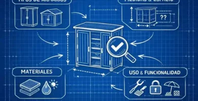 Armario Exterior de Madera