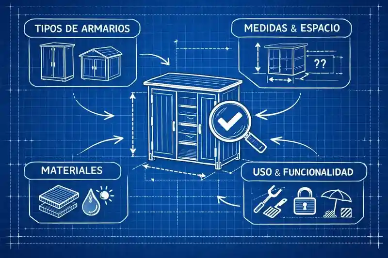 Armario Exterior de Madera