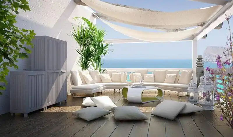 Armario Exterior de Madera