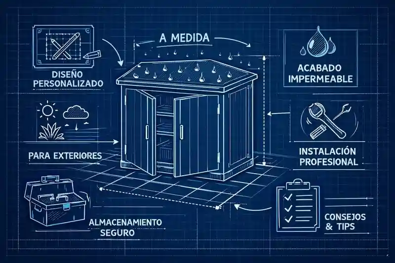 Armarios exteriores a medida