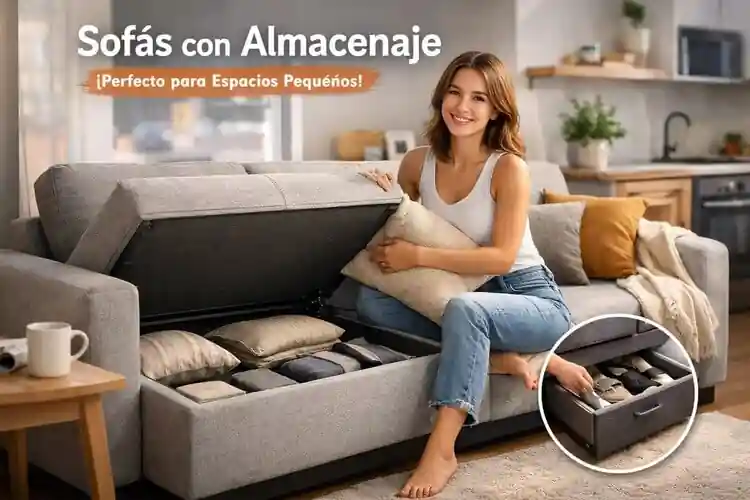 Sofás con Almacenaje