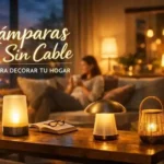 lámparas sin cable