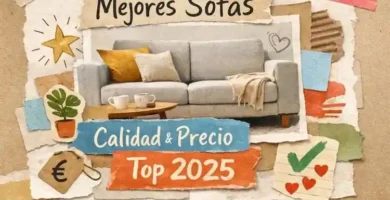 Mejores sofás calidad precio top 2026 ofertas