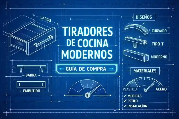 Tiradores cocina modernos