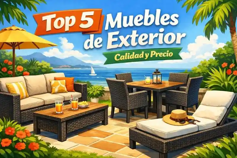 muebles de exterior resina1