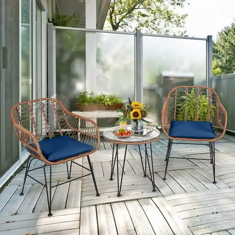 muebles de exterior resina calidad precio 2026 en terraza española