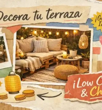 Decoración terraza low cost ofertas mobiliario